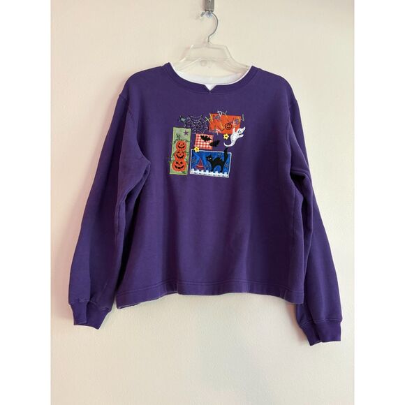 VTG Halloween Grandma Sweater - Picture 1 of 8